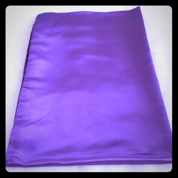 Other Home Decor Two Satin Purple Pillow Cases Poshmark